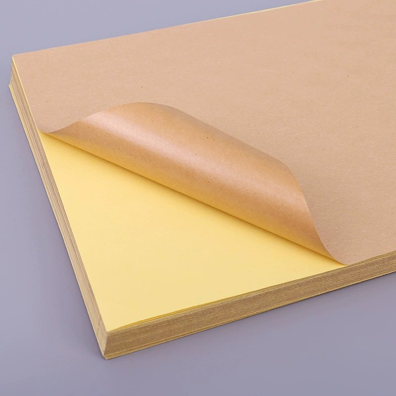 В наличии матовая бумага для письма формата А4 самоклеящаяся бумага для печати лазерная струйная Отделяемая крафт-бумага самоклеящаяся бумага оптом