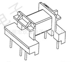 玖耀电子变压器骨架BOBBIN  EF20  3+2工厂直销来样定制