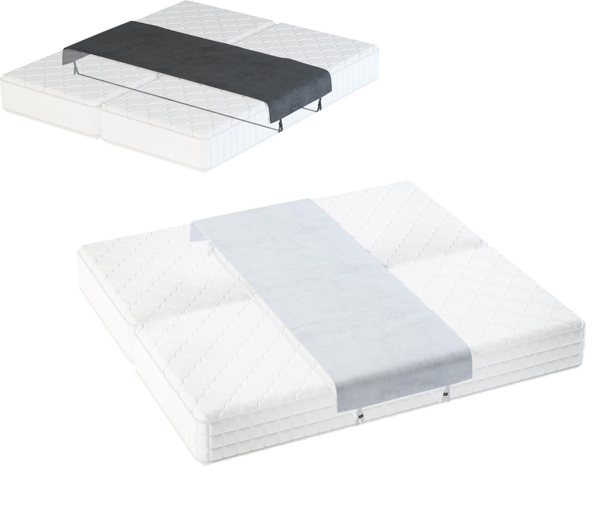 床桥 床垫连接器  床垫连接器 双人床床桥 亚马逊热销床桥 床缝塞