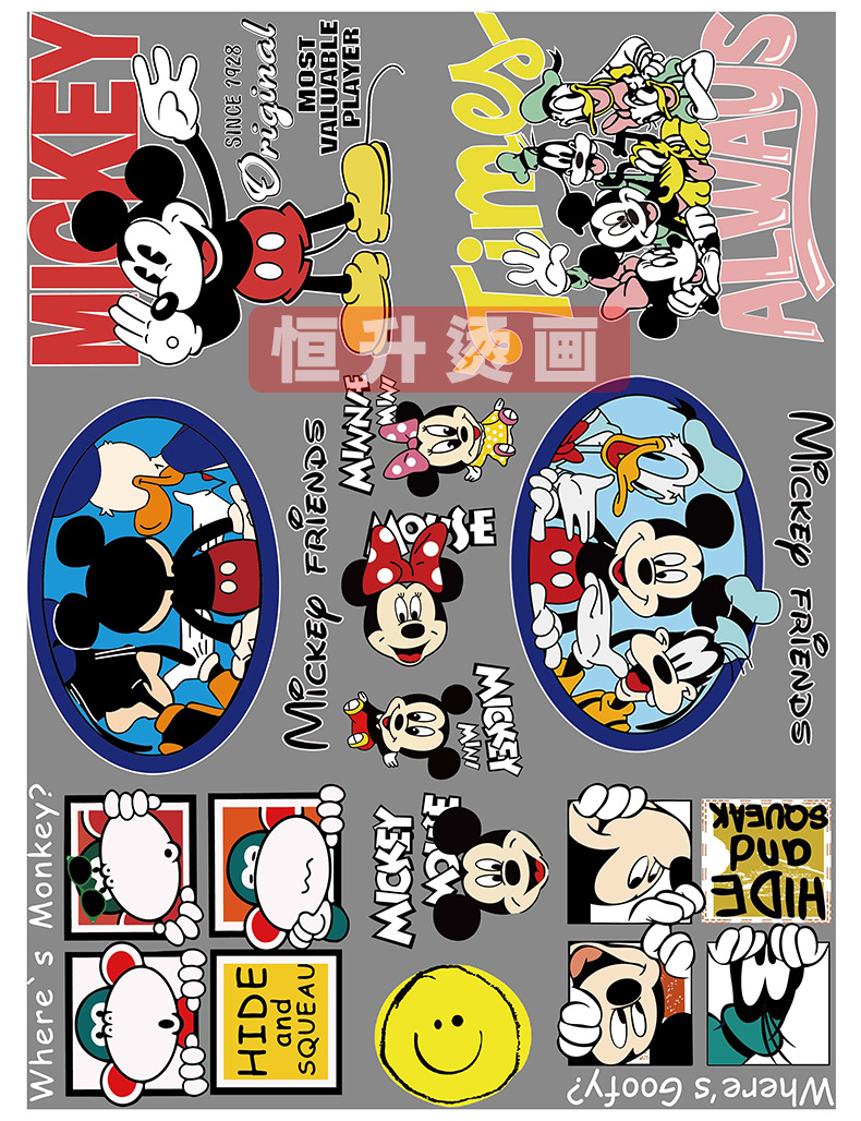 柯式卡通烫画详情插图3