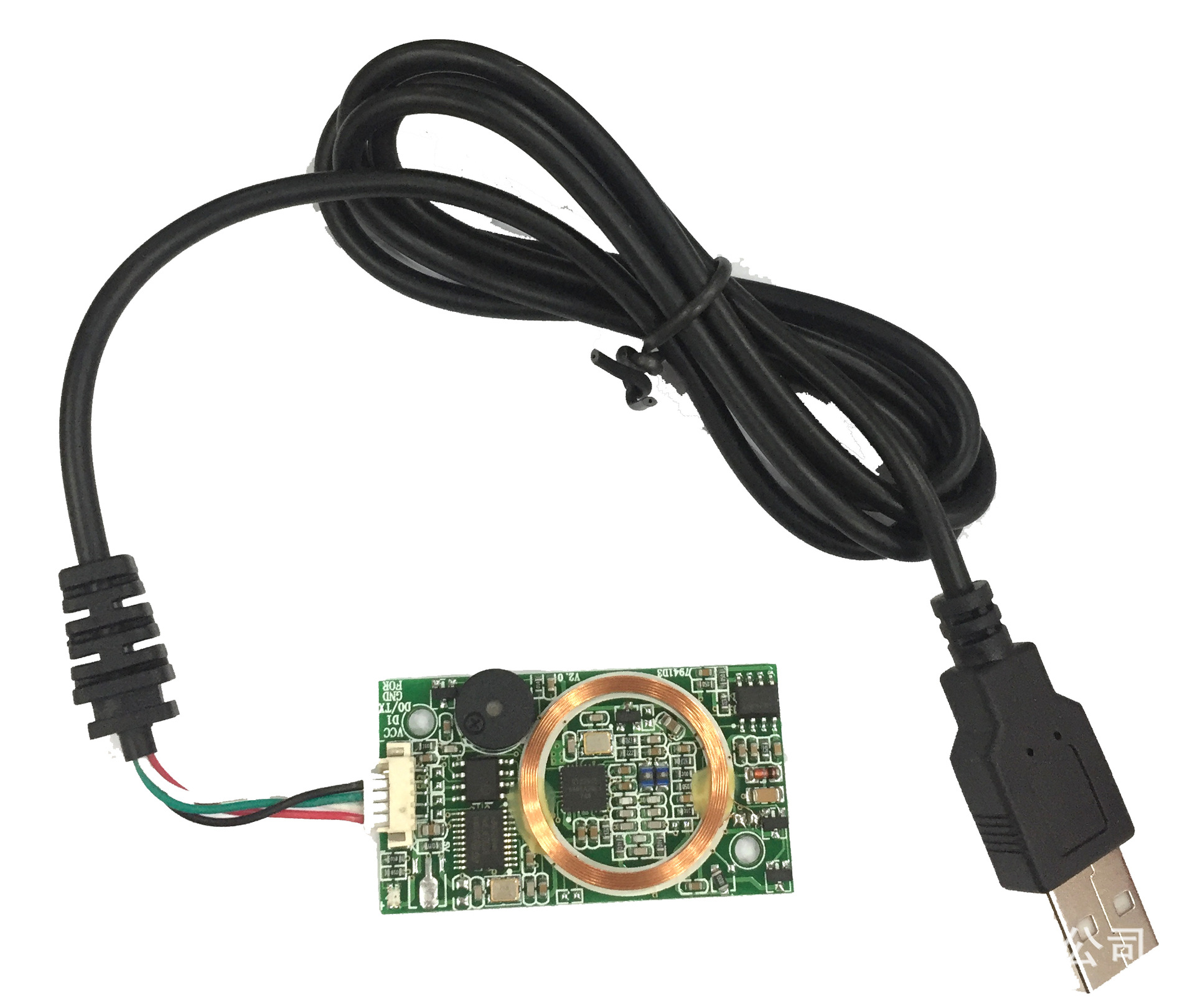 RFID无线射频读写模块125K/13.56双频刷卡器 USB读写模块方案