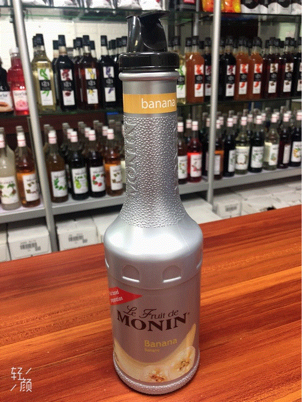 香蕉风味果泥果酱香蕉糖浆甜品刨冰餐饮奶茶原料