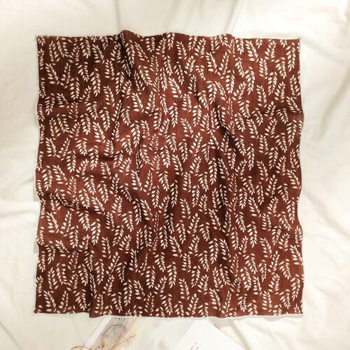 55*55 New Cotton Linen Small Square Scarf Women Summer Autumn Fashion Matchable Korean Style Scarf