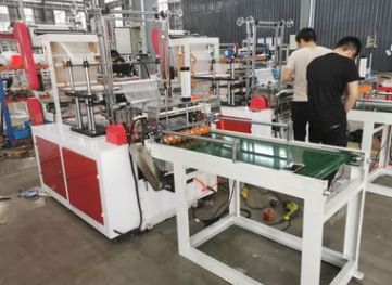 瑞安塑料PE双层放料一次性手套机生产商