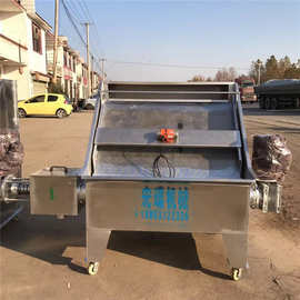 厂家猪粪脱水机 干湿分离机视频图片 养牛场牛粪处理