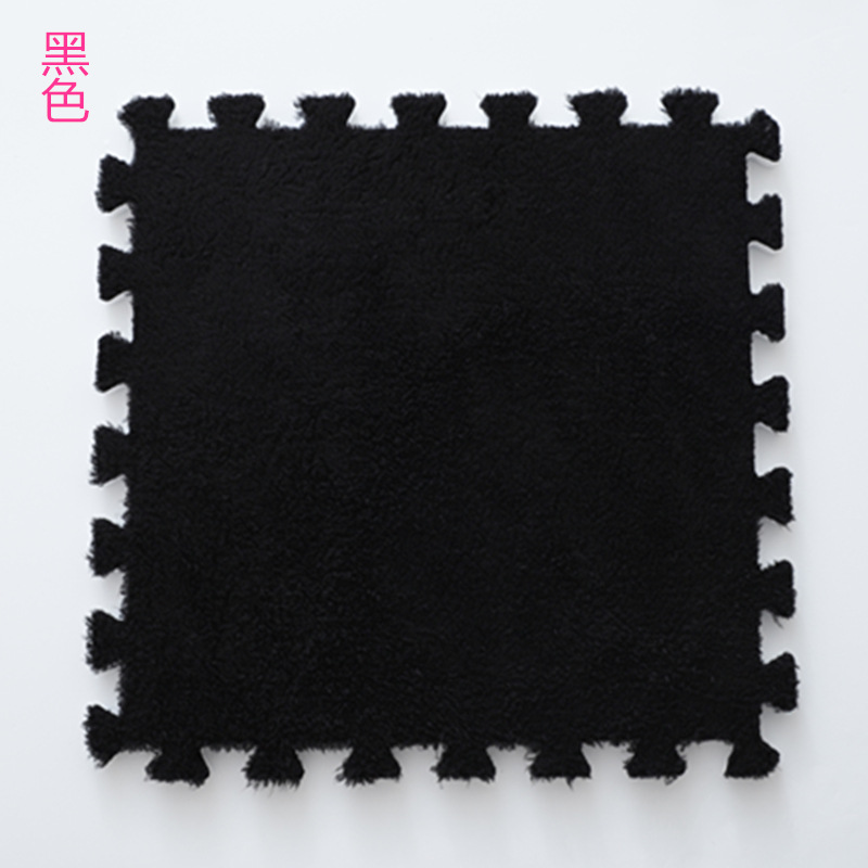 Dormitorio Full-shop hogar engrosada costura alfombra de piso de área grande máquina de corte de la alfombra de gamuza lavable fabricante