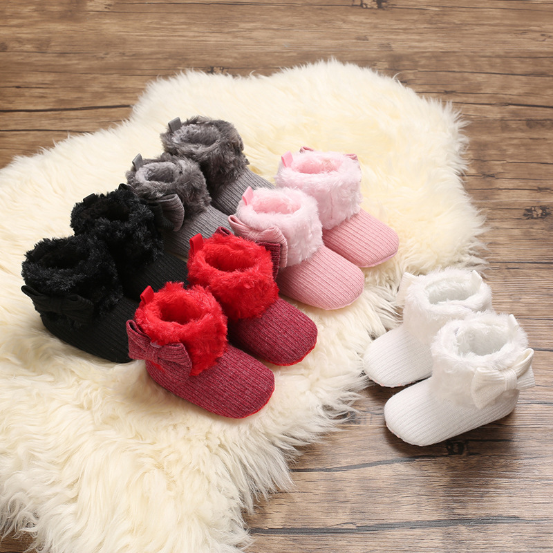 Baby girl cotton shoes 0-1 years old win...