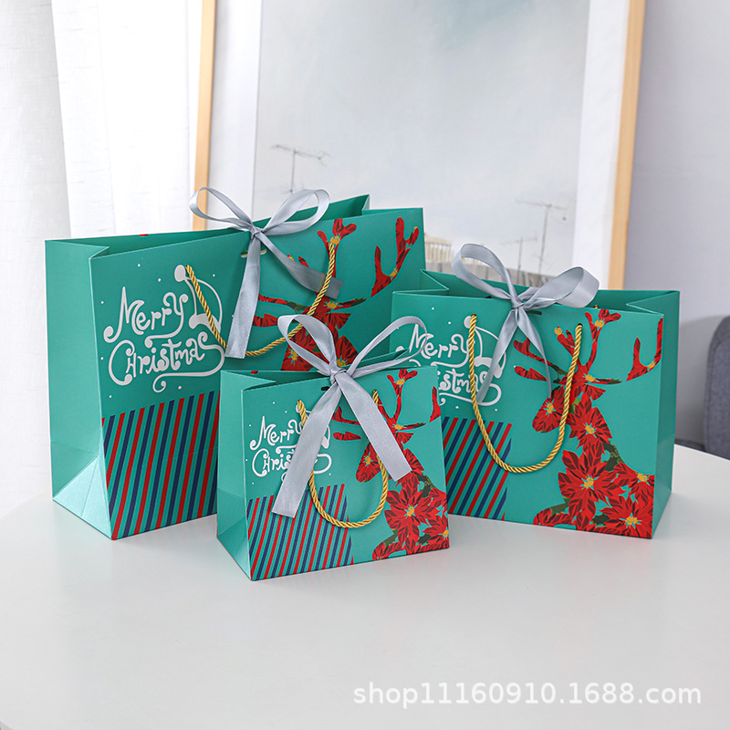 Bolsa de Navidad al por mayor bolsa de regalo bolsa de papel bolsa de regalo bolsa de embalaje bolsa de caramelo