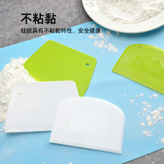 PE scraper cake cream scraper flour dough cutter kitchen baking scraper rice roll scraper