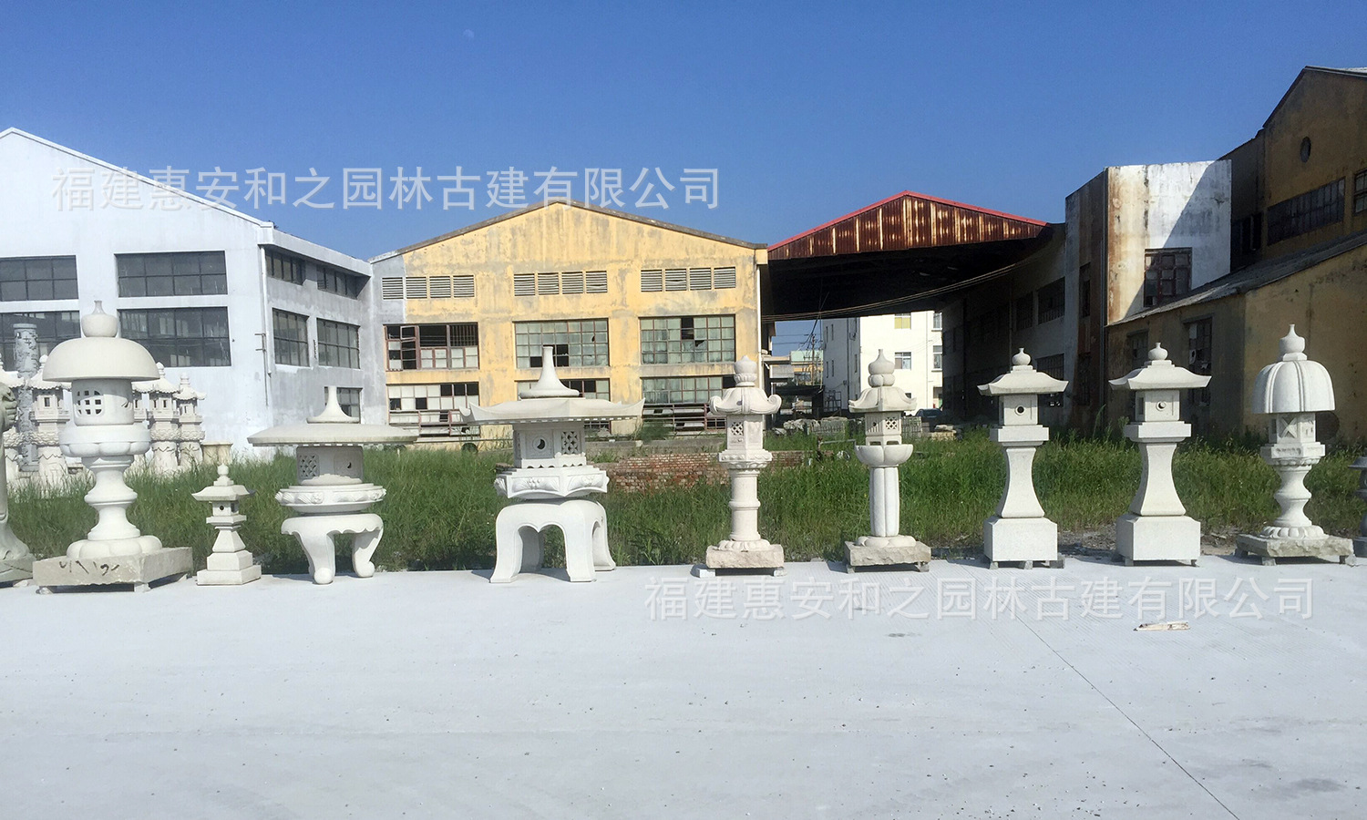 新款中国古代石灯 花岗岩仿石草坪灯 石灯图片多种可选-阿里巴巴