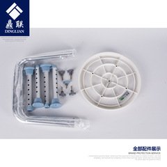 鼎聯DL-9031可旋轉浴室洗澡凳老年人防滑鋁合金坐凳沐浴椅洗澡椅