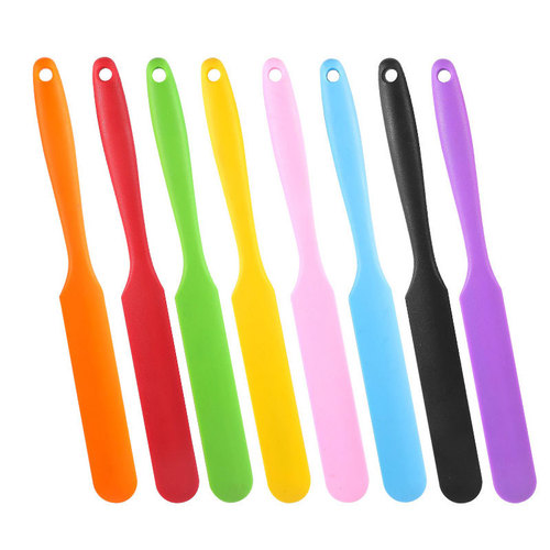 All-in-One Silicone Scraper and Spatula Set for Cream and Butter, Silicone Kiss Knife, Mixing and Spreading Knife, Cake Baking Tools, DIY