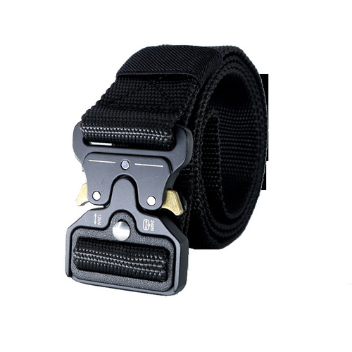 Military fan quick release 3.8cm men's multifunctional military training outdoor belt cobra buckle nylon tactical belt