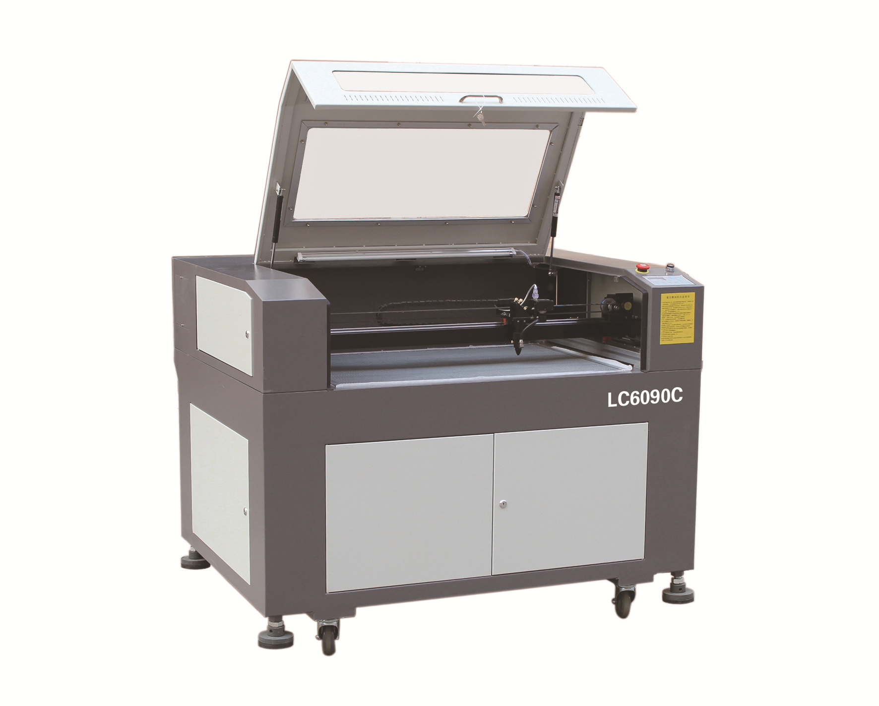6090雕刻机激光雕刻机 工艺品亚克力布匹双色板木刻画雕刻切割机