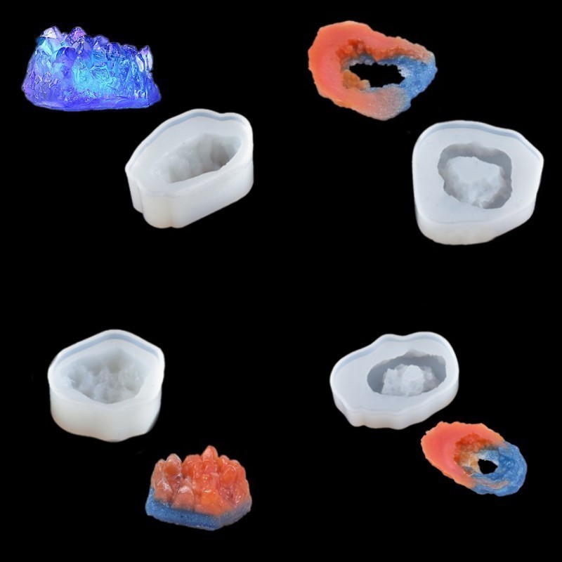 斯可 Accessory handmade, realistic pendant, natural ore, handle, silicone mold, DIY