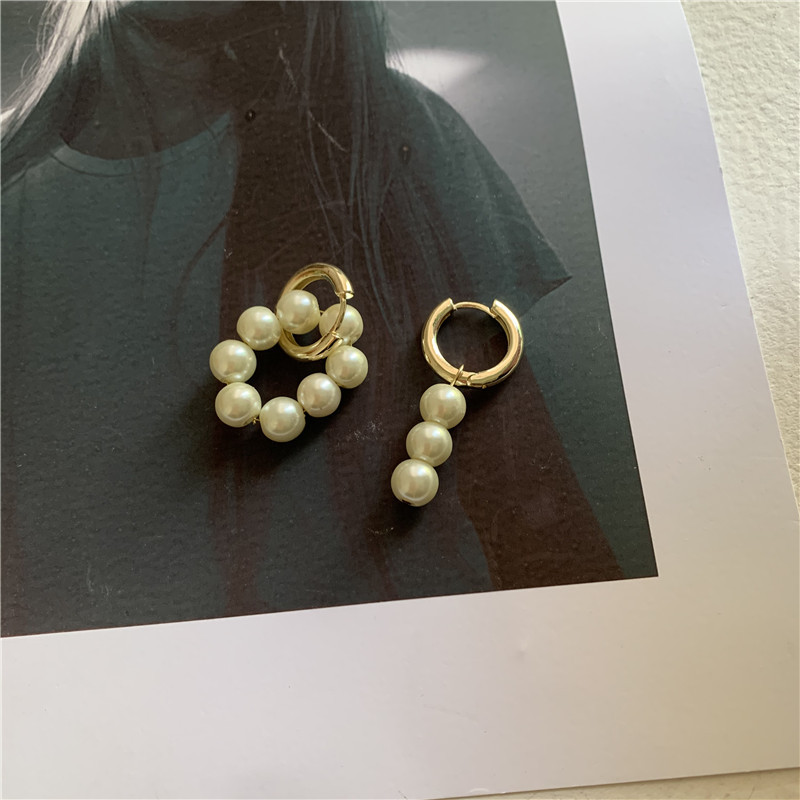 Pendientes De Perlas Barrocas Retro display picture 5