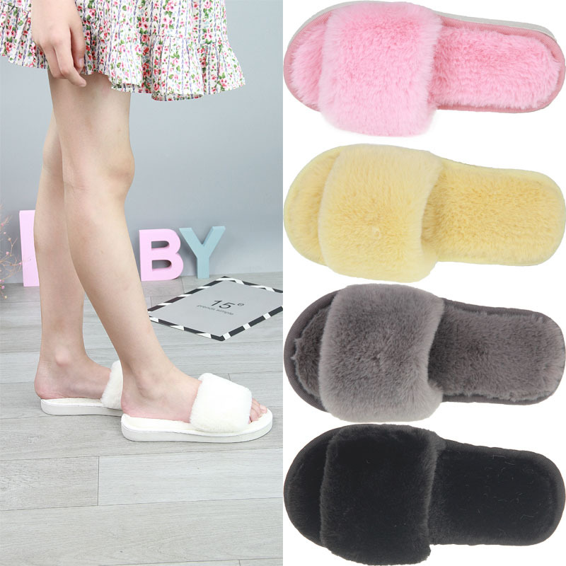 children slipper winter keep warm girl lovely men and women baby Home indoor household Maomao Cotton slippers