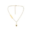 Brand three dimensional fashionable pendant stainless steel, necklace from pearl, European style