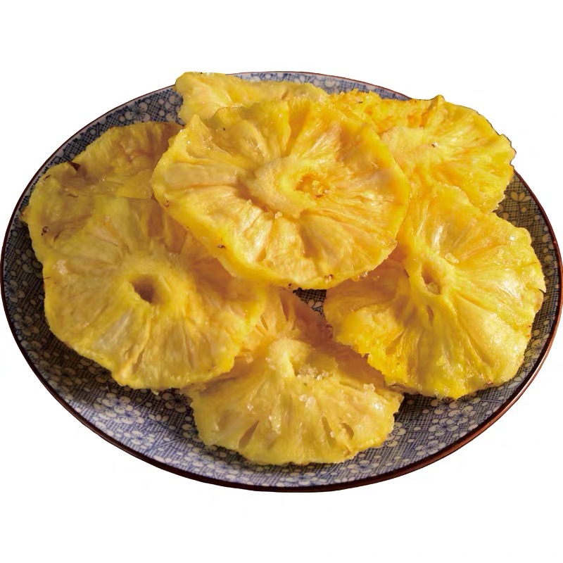 菠蘿幹散裝20斤/整箱批發菠蘿片鳳梨幹蜜餞菠蘿圈食品休閑零食
