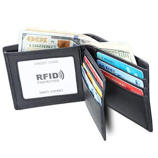 تبيع الشركات المصنعة بالجملة  Rfid للرجال والنساء مشبك جواز السفر للجلد متعدد الوظائف مجموعة بطاقات الاعتماد بالجملة display picture 36