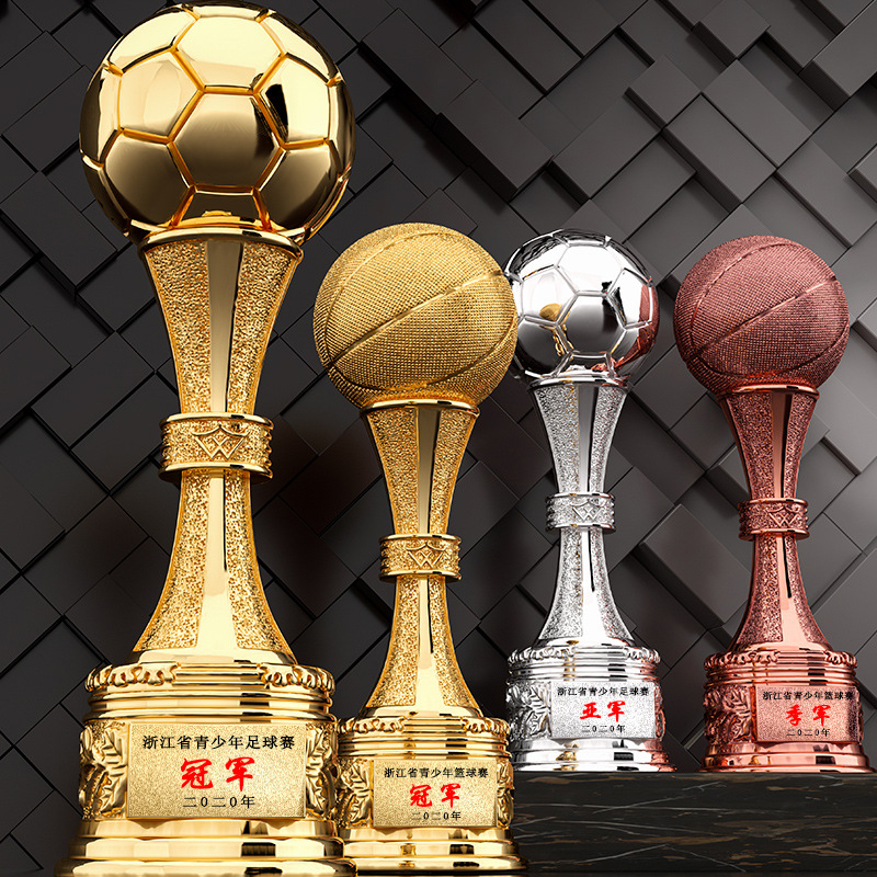 奖杯定制定做篮球赛nba总冠军足球世界杯欧冠创意超大号篮球奖杯|ru
