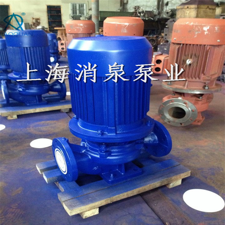 低转速立式空调循环泵  立式生活管道泵 ISGD100-315