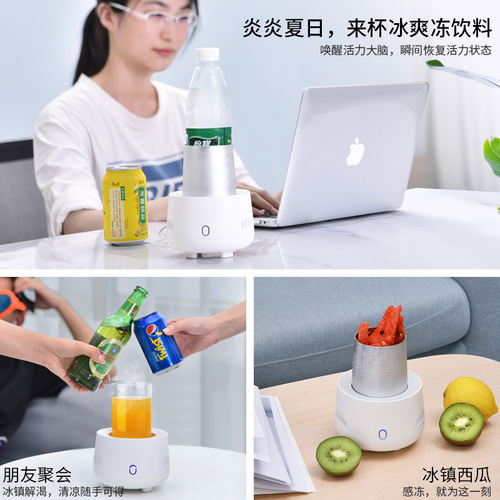 Car mini refrigerator 12v for large trucks 24v portable car home dual-use refrigeration and refrigeration small refrigeration cup