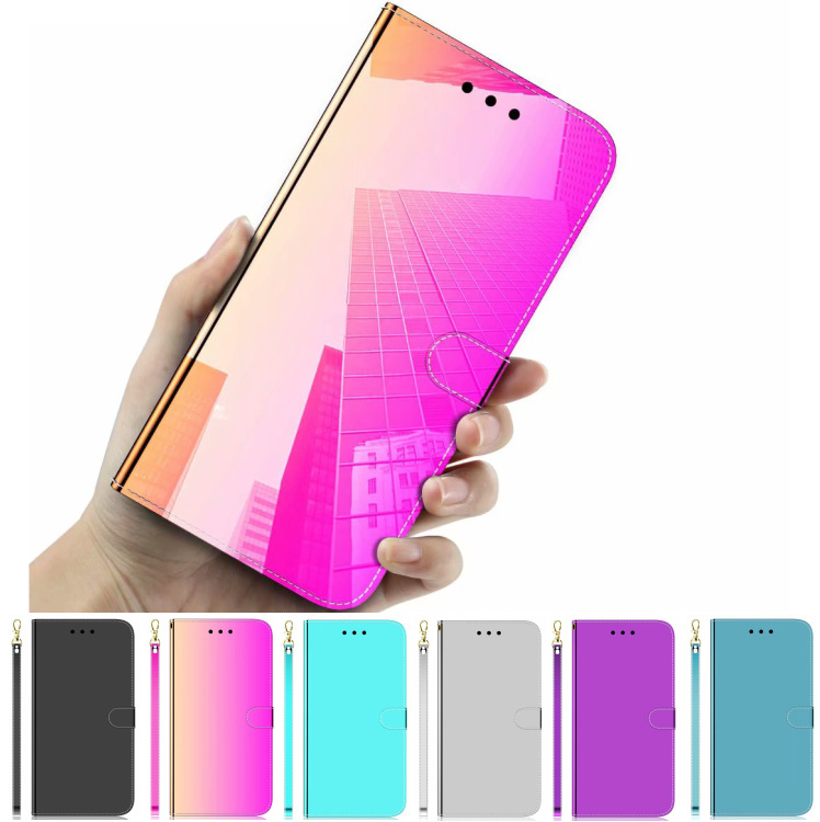 适用于IPHONE11 PRO MAX XR X 876PLUS S20109 A01/11/21镜面皮套