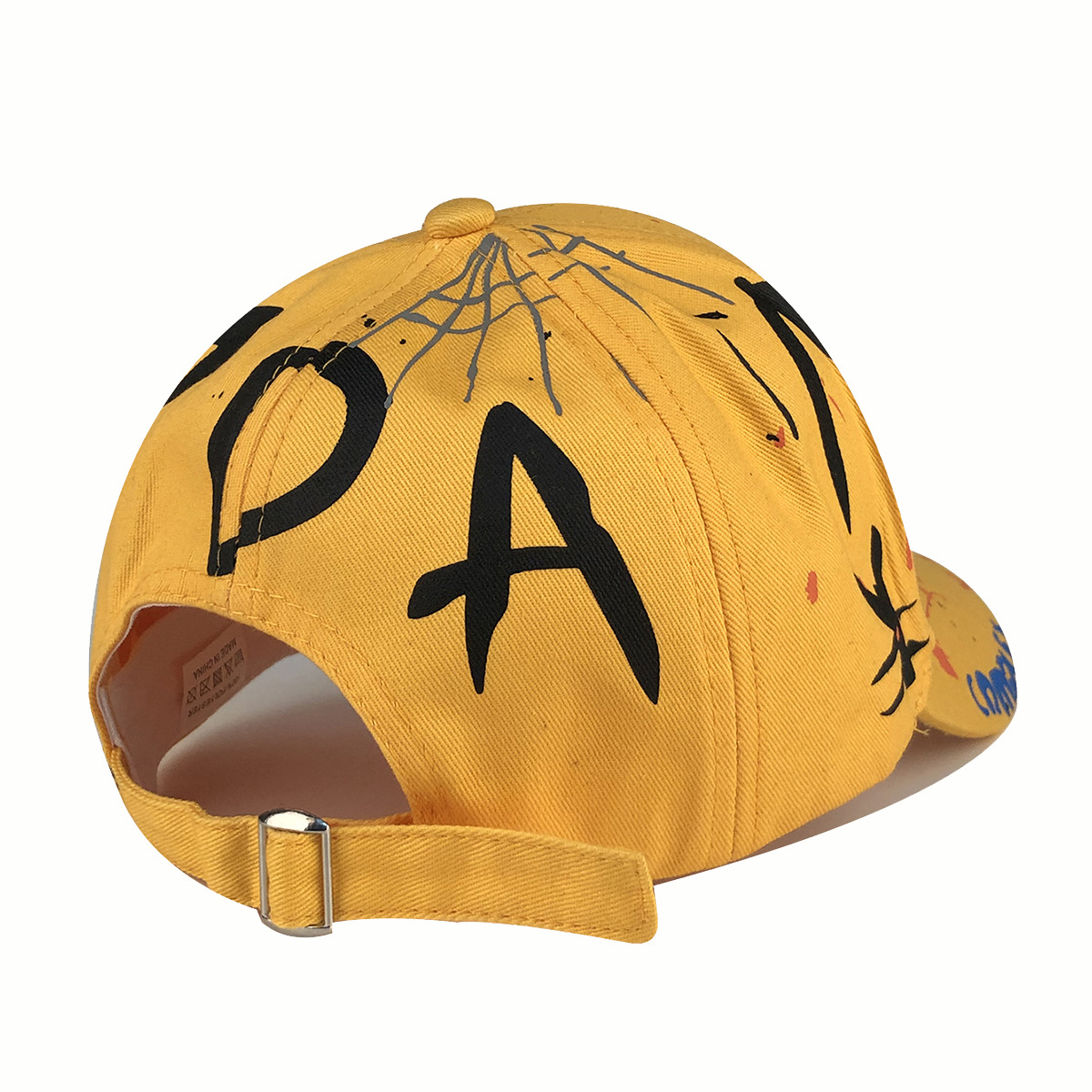 Impresión De Letras Desordenada Gorras De Béisbol Medianas Grandes Para Niños display picture 2