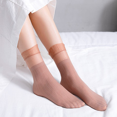 2020 spring new socks Japanese sweet lace velvet pile socks for women women's socks