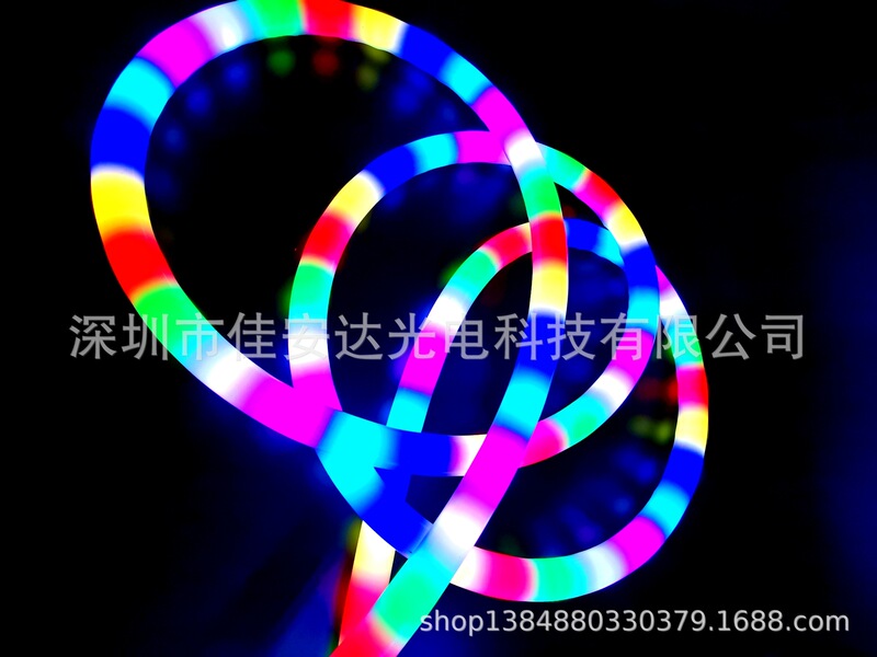 WS2812B WS2811 neon light bar 360 degrees luminous magic neon tube LED full color stage light Belt WS2812B WS2811 neon light bar 360 degrees luminous magic neon tube LED full color stage light Belt