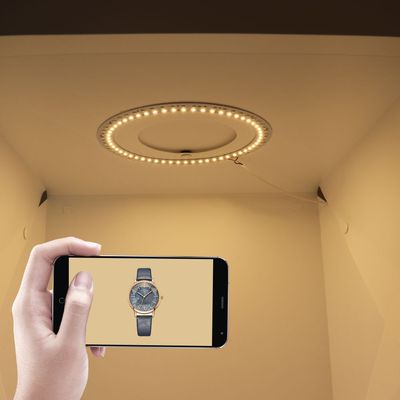 便携式折叠20CM无影灯 柔光箱 摄影棚套装 拍照免抠图摄影套装