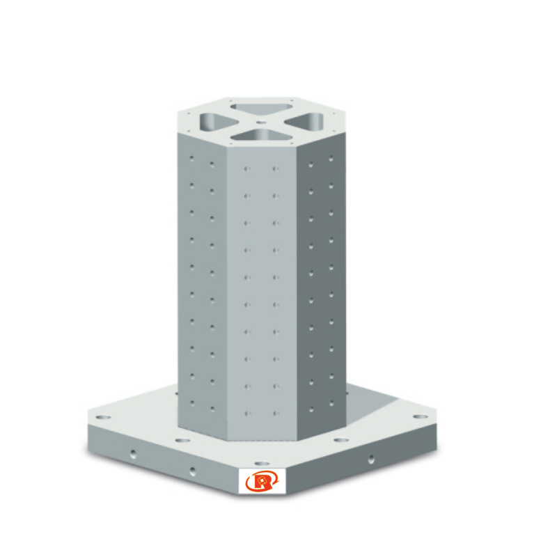 BP34 MC八面基座基板 方箱夹具治具 LEAVE台湾昱暐昱伟精准