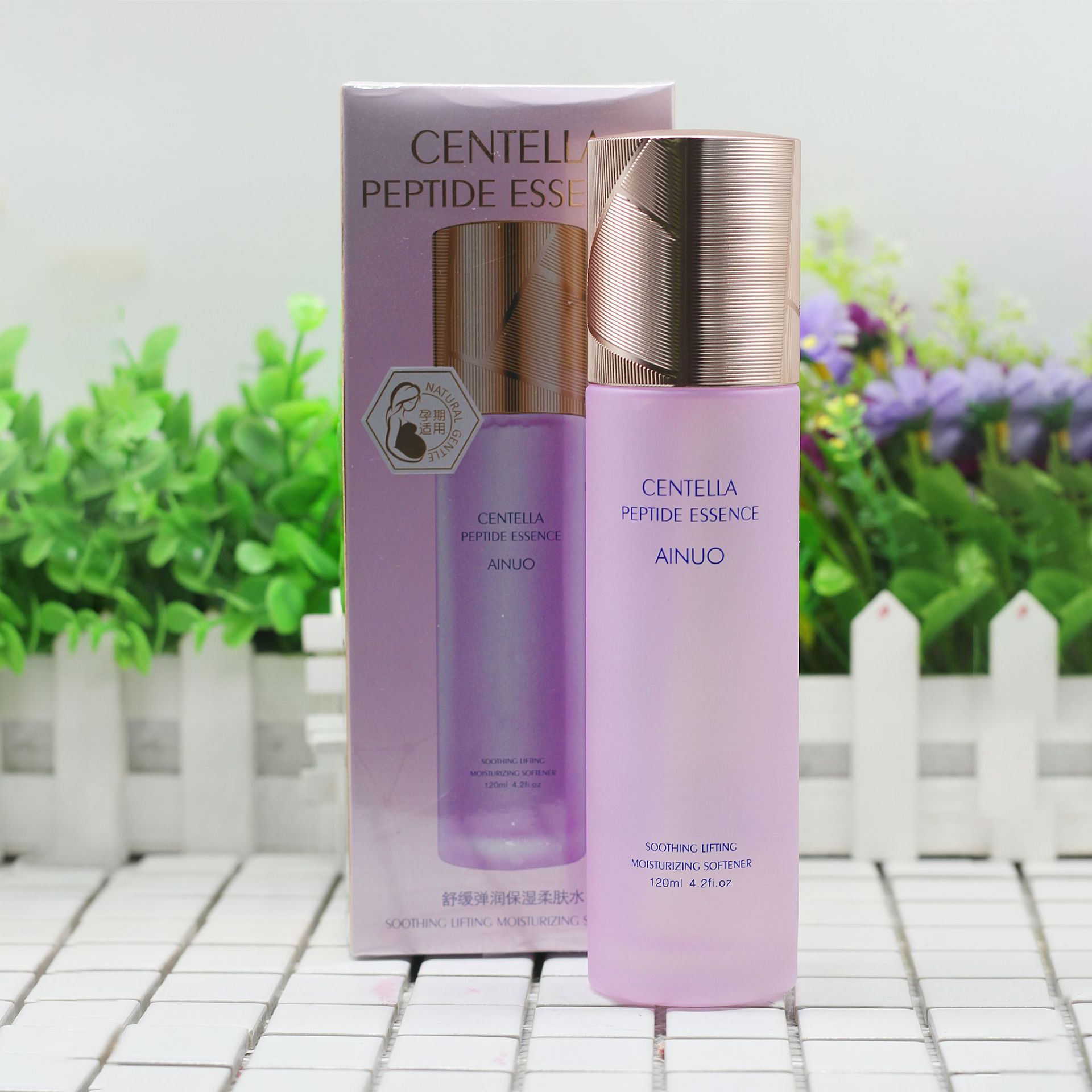 Available for Pregnant Women, Ainuo Soothing, Elastic, Moisturizing and Softening Water to Improve Fine Lines, Firm Skin, Clear and Moisturize