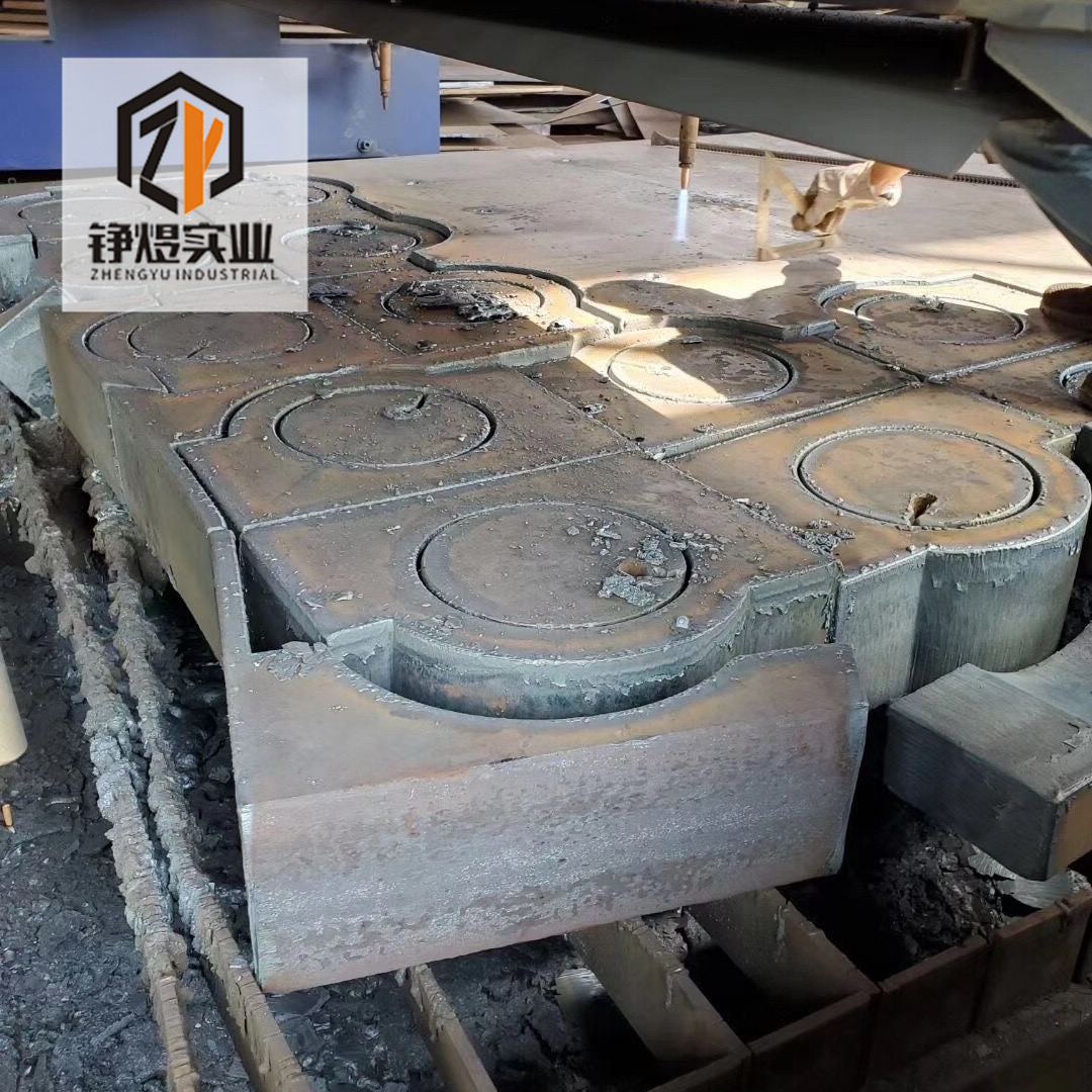 厂家直销高强度Q390D中厚板Q390D低合金钢板异形件切割提供质保书