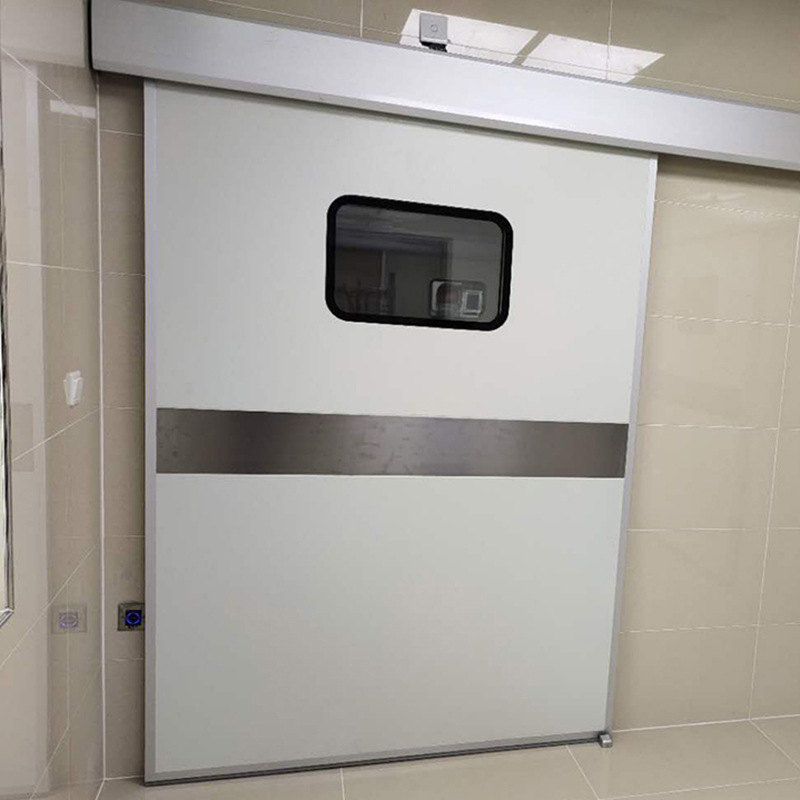手术室自动门膝碰指纹开关电动感应门医院医用平移门实验室气密门
