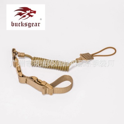 (2개) 뜨거운 판매 북미 전술 봄 총 로프 야외 군사 팬 다기능 스트랩 빠른 릴리스 끈 안전 로프