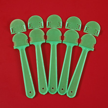 厂家直供中长柄扇子手柄培训活动广告扇柄中柄广告扇扇柄制定批发