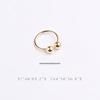 Retro brand one size fashionable ring, European style, simple and elegant design