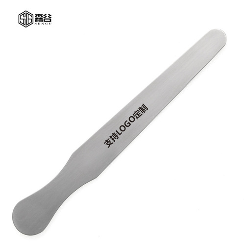 Hospital stainless steel abalone spatula tongue depressor stirring tablet tongue depressor tongue depressor 14cm16cm18cm