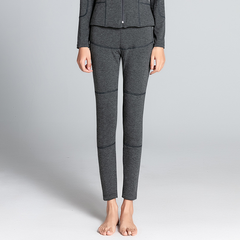 Quần legging nữ lót lông cừu cạp cao giữ ấm mùa đông — Nam lót nhung (YF20811)