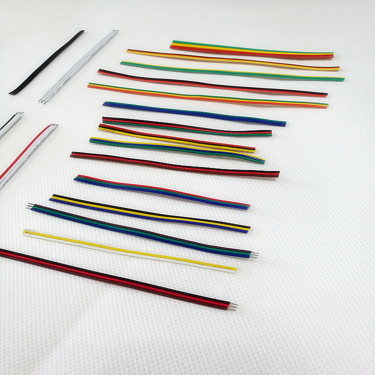 厂家直销 UL1007 彩排线 3P并线 24awg电子导线 连接线材加工定做