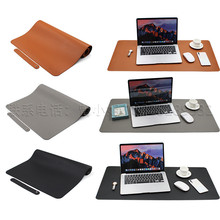 现货PU皮革办公电脑桌垫 防滑鼠标垫键盘垫 大号野营桌布垫地垫