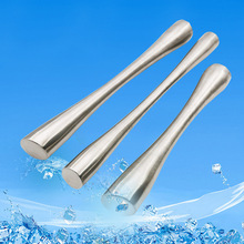 不锈钢捣冰棒调酒柠檬调酒棒碎冰锤鸡尾酒压碎棍棒酒吧酒具