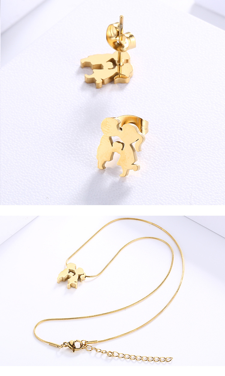 Wedding, Travel Occasion 304 Stainless Steel Material PVD Coated 18K Gold Plated Titanium Steel Waterproof Non Tarnish