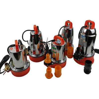农用直流潜水泵12v/24v/48v/60v船用1寸2寸电动车电瓶抽水机