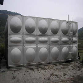 组合型拼装不锈钢水箱 304消防水池水塔水罐 方形不锈钢焊接水箱