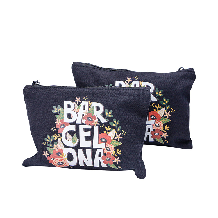 Capacious cosmetic bag