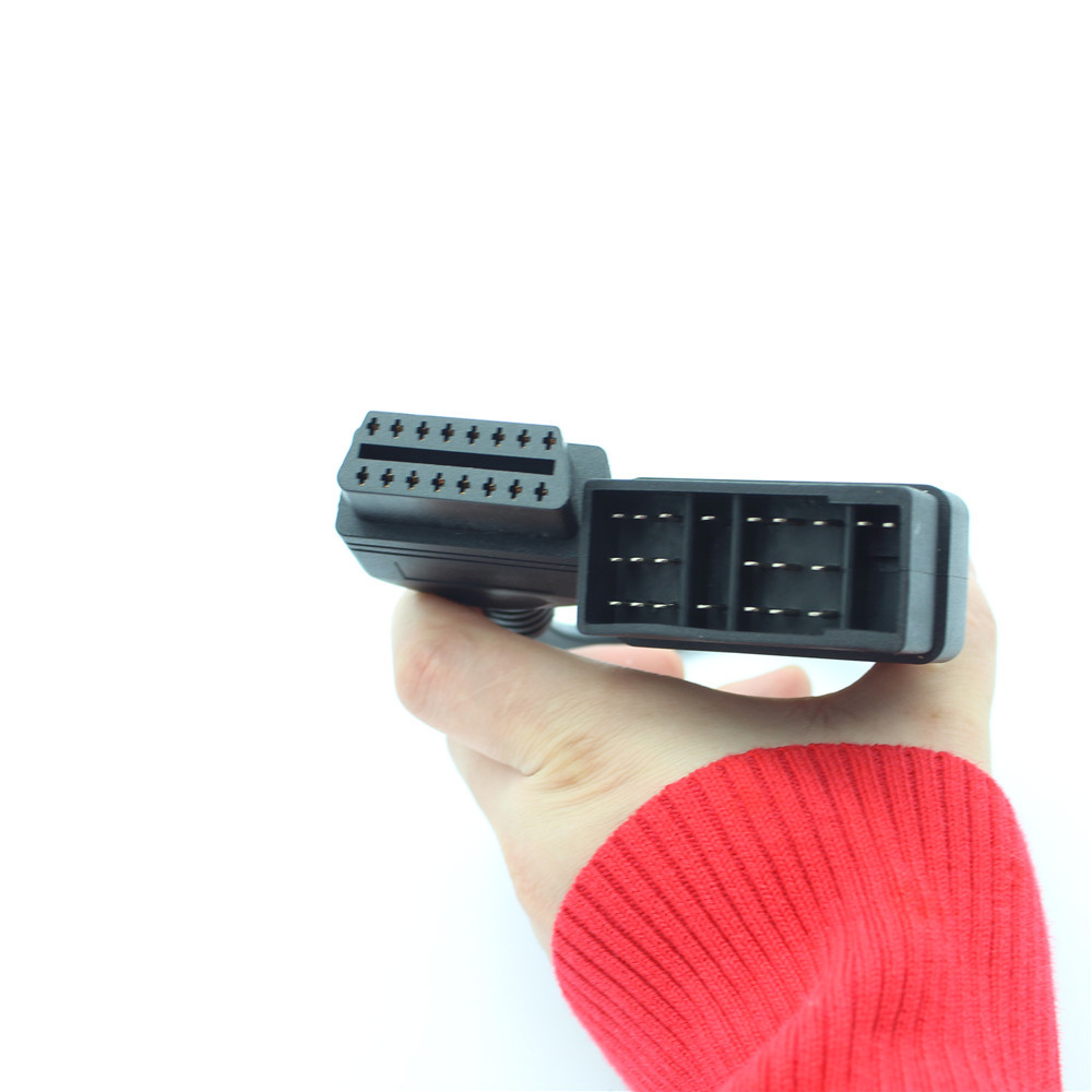 现货适用于TOYOTA 22pin to 16pin OBD1 to OBD2 Connect Cable