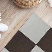 日本自粘式地板拼接地毯地垫卧室客厅浴室防滑地垫儿童爬行地垫